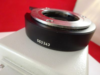 FÜR TEILE MIKROSKOP LEITZ DEUTSCHLAND VERTIKALE BELEUCHTUNGSOPTIK AS IS BIN#C9-A-04