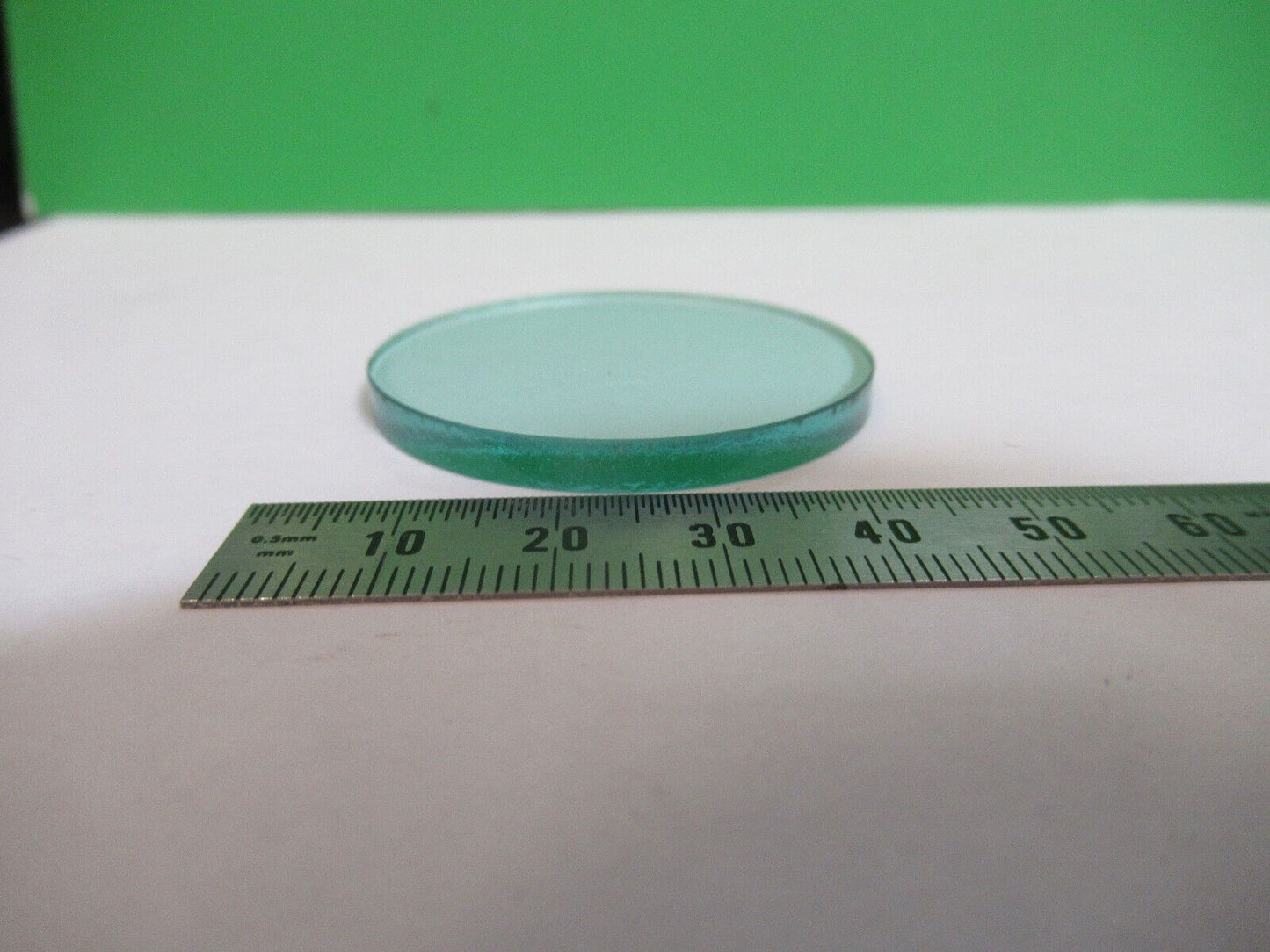 OLYMPUS BX-40 HEAT ABSORBING GLASS FILTER MICROSCOPE PART AS PICTURED #W9-A-04