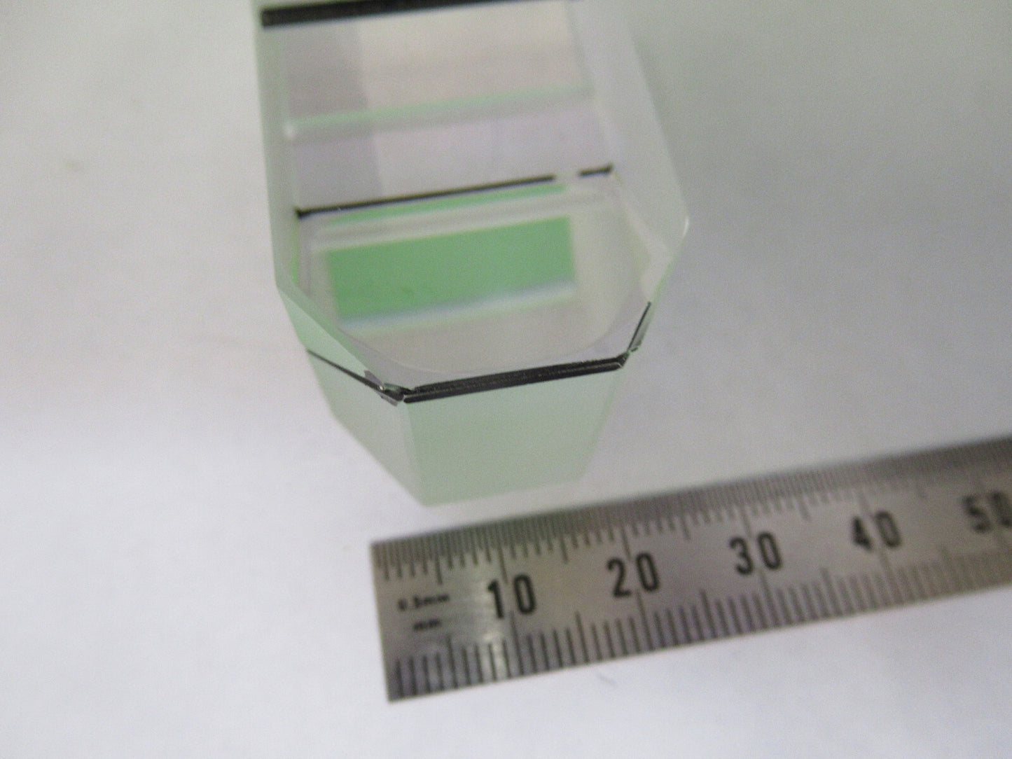 Nikon Japan Head Glass Prism Optics Microscope Part