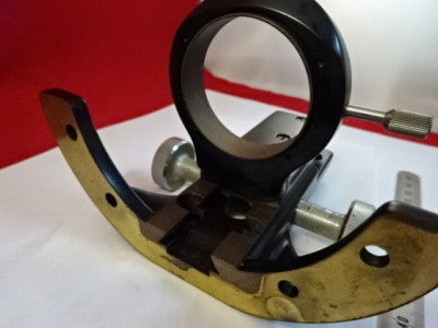 Wild Swiss M20 Brass Condenser Holder Microscope Heavy Part