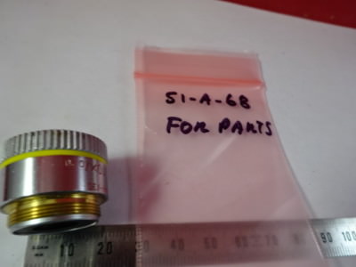 Ernst Leitz Germany Objective Npl 10X Microscope Part Optics AS IS