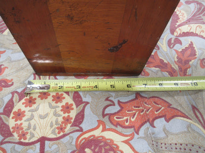 Empty Wood Cabinet for Antique Seibert Germany Microscope Part
