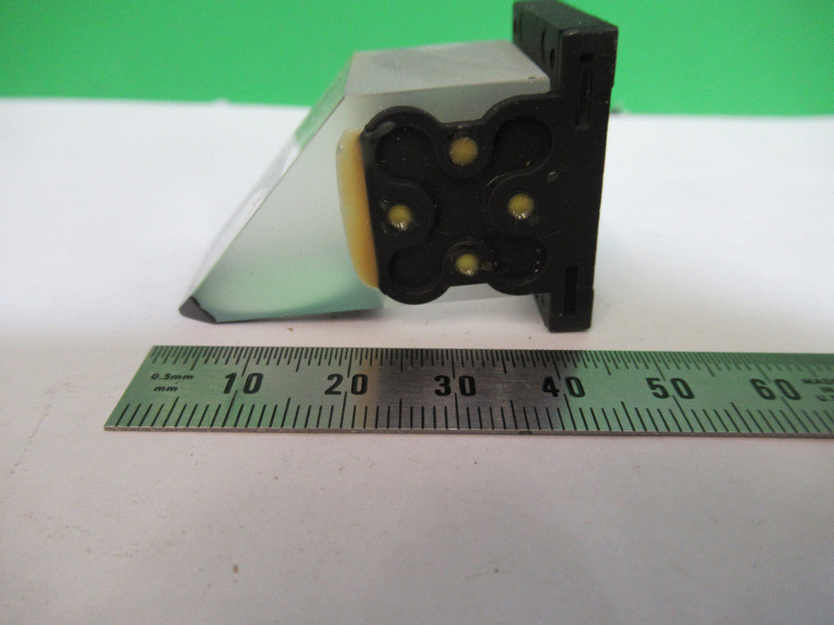 LEICA GERMANY GLASS PRISM HEAD OPTICS MICROSCOPE PART AS PICTURED 80-B-39