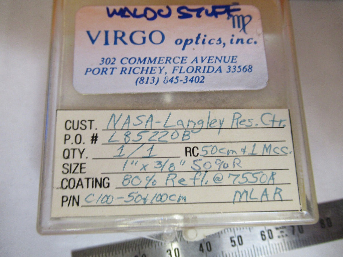 Optical ex-NASA Coated Lens Pro Laser Optics