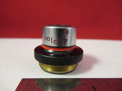 Nikon Japam Objective Plan 4X Microscope Part Optics