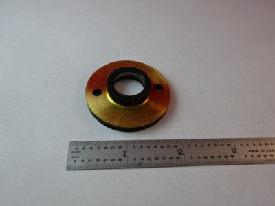 Carl Zeiss AG Germany Brass Mounted Lens IN35 Microscope Part