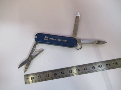 SWISS ARMY KNIFE PROMOTIONAL MEGGITT VIBRO-METER SWITZERLAND AS PICTURED T1-A-15