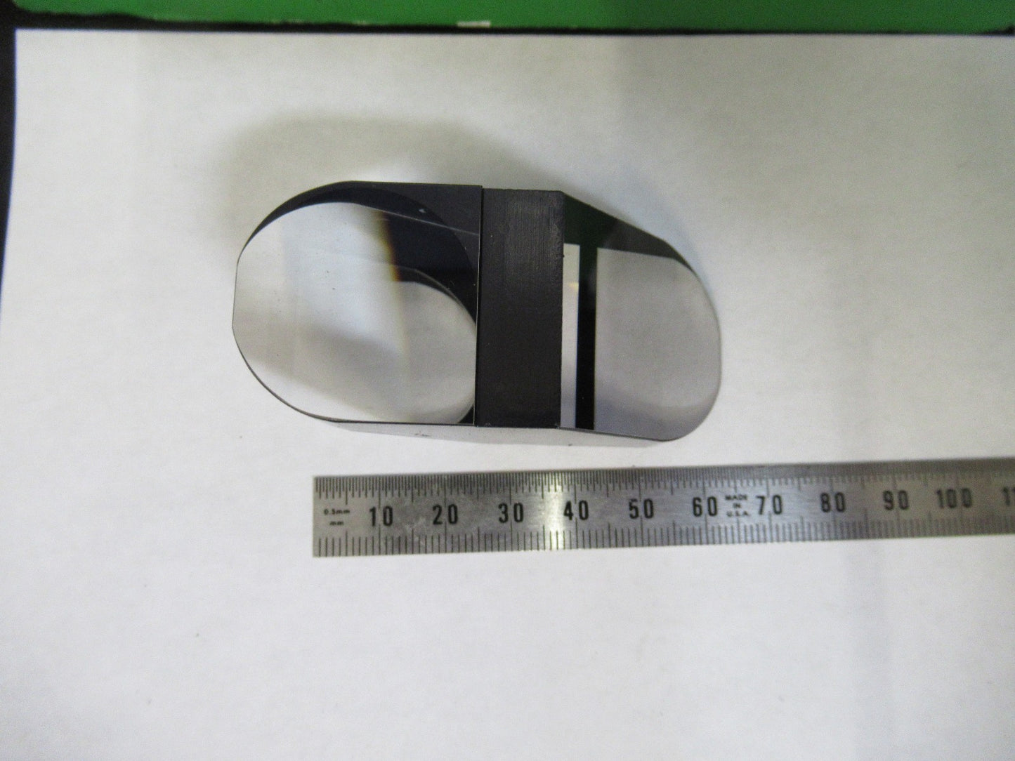 AUS JENA GERMANY HEAD GLASS PRISM OPTICS MICROSCOPE PART AS PICTURED T2-A-27