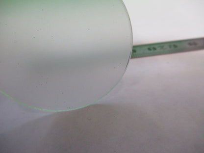 OLYMPUS JAPAN DIFFUSER GLASS FILTER OPTICS MICROSCOPE PART AS PICTURED X4-A-35