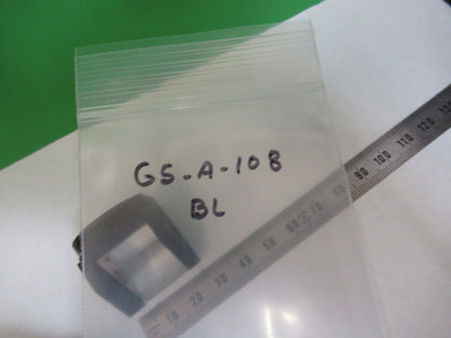 ANTIQUE BAUSCH LOMB OPTICS GLASS PRISM MICROSCOPE PART AS PICTURED #G5-A-108