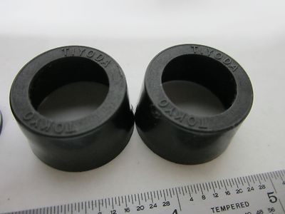 MICROSCOPE PART PAIR EYEPIECES TIYODA TOKIO HI-EYE 10 Bi AS IS OPTICS BIN#R5-17
