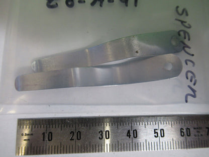 PAIR CLIPS ANTIQUE SPENCER AO MICROSCOPE PART AS PICTURED &Z8-A-41