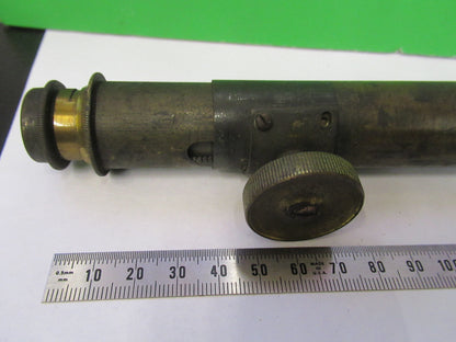 Antique Brass Stage Tubus Unknown Rare Telescope Part