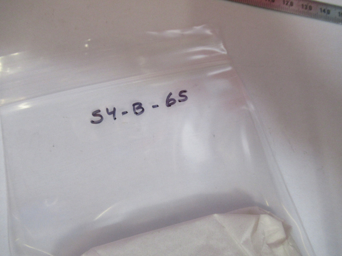 OPTICAL FLAT ROUND WEIRD GLASS TRANSLUCENT OPTICS S4-B-65