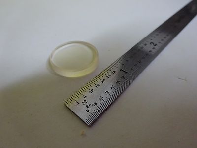 OPTICAL ZERODUR MIL SPEC FLAT WINDOW LENS LASER OPTICS AS PICTURED BIN#W6-42