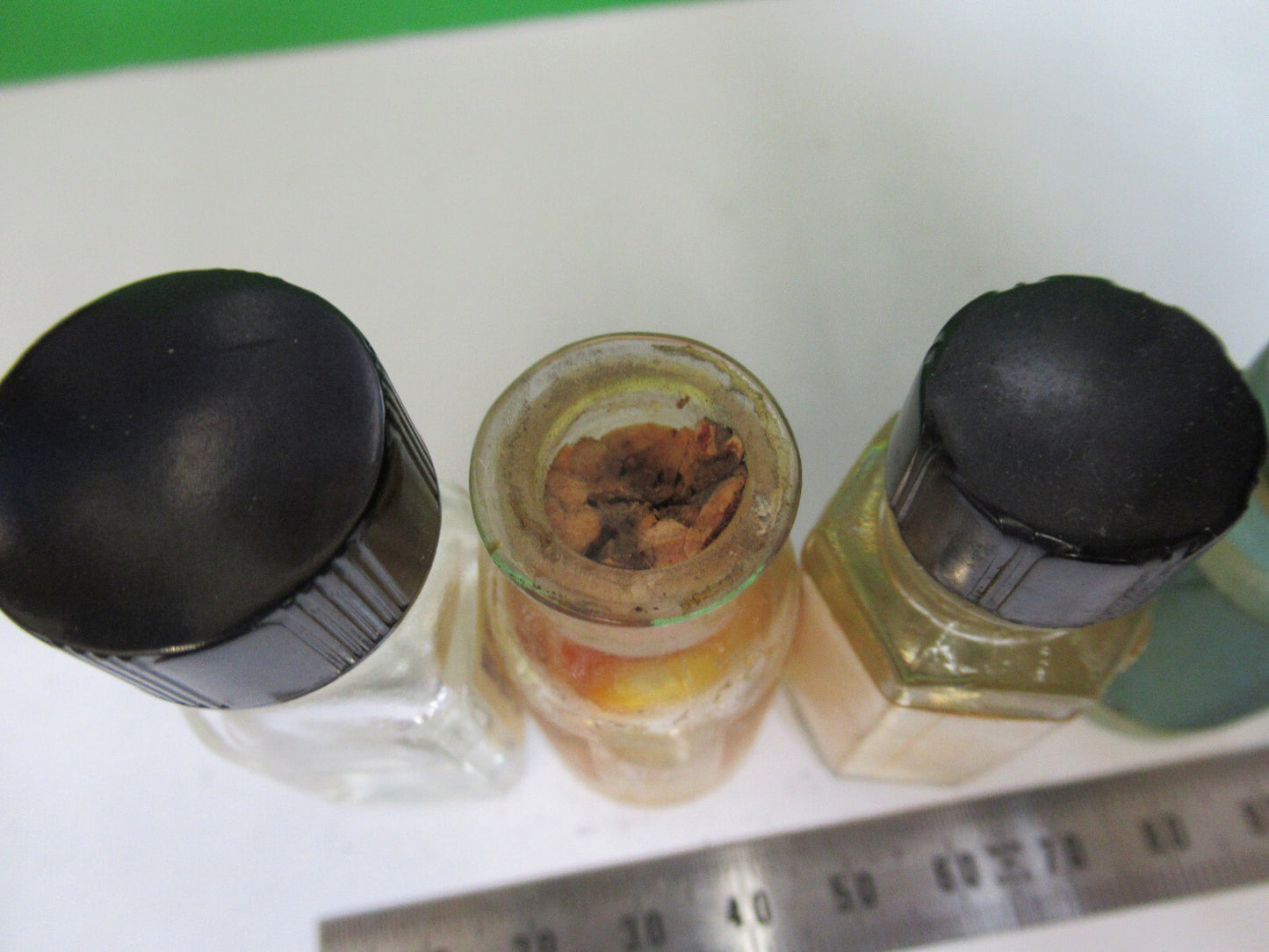 Lot Immersion Oil Bottle Bausch & Lomb Antique Microscope Part