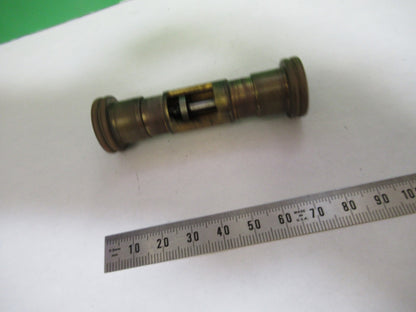 ANTIQUE AO SPENCER  SET FINE ADJUST KNOBS MICROSCOPE PART AS PICTURED T6-A-41