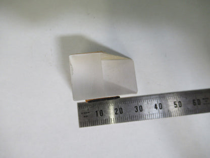 BAUSCH LOMB GLASS PRISM OPTICS MICROSCOPE OPTICAL PART AS PICTURED 98-A-14