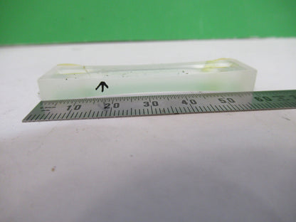 OPTICAL RECTANGULAR LENS OPTICS BI CONCAVE OPTICS  AS PICTURED S7-A-12