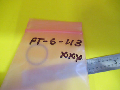 Silicon Wafer Ring 500um thick Weird Single Crystal Blank