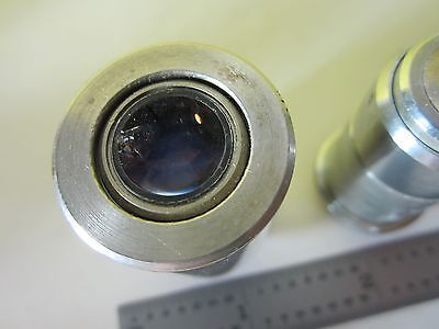 LOT MICROSCOPE OBJECTIVES scratch dent #31-B-04