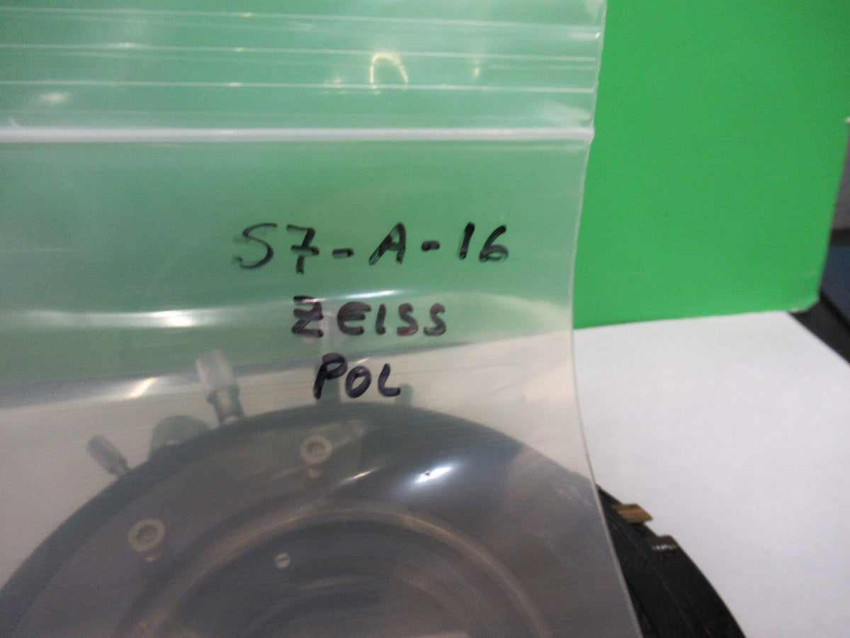 Huge Carl Zeiss AG Germany Pol Rotable Stage Table Microscope Part