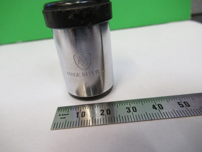 SPENCER AO 10X OCULAR COMPENS EYEPIECE LENS MICROSCOPE PART AS PICTURED V3-A-09