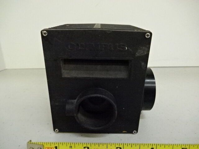FOR PARTS MICROSCOPE LAMP HOUSING OLYMPUS JAPAN WITHOUT OPTICS AS IS #AK-19