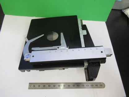 EPOI JAPAN STAGE TABLE XY SPECIMEN MICROSCOPE PART AS PICTURED T4-B-36
