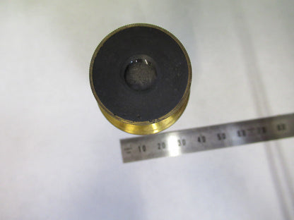 FOR PARTS ANTIQUE LONDON BRASS EYEPIECE LENS MICROSCOPE PART AS PICTURED X6-A-95