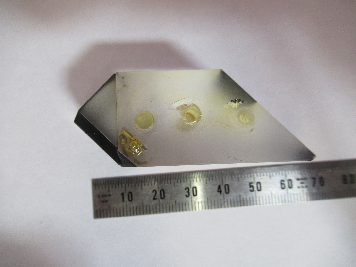 WILD HEERBRUGG SWISS GLASS PRISM M20 MICROSCOPE PART AS PICTURED T8-B-02