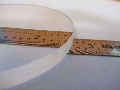 ZEISS GERMANY GLASS STAGE PLATE MICROSCOPE PART OPTICS AS PICTURED &3K-A-68