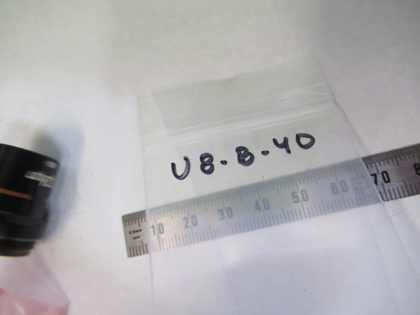 ZEISS GERMANY OBJECTIVE 3.2X  /160 OPTICS MICROSCOPE PART AS PICTURED U8-B-40