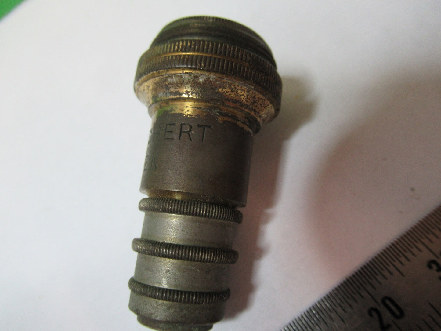 ANTIQUE REICHERT AUSTRIA "7a" OBJECTIVE  MICROSCOPE PART AS PICTURED S2-C-102