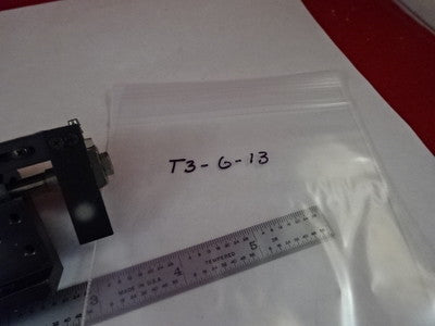 POSITIONING LINEAR SLIDE + TOOL FIXTURE AS IS B#T3-G-13