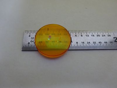 FOR PARTS OPTICAL INFRARED ZnSe stained PL-CX LENS LASER OPTICS AS IS B#4V-FL-07