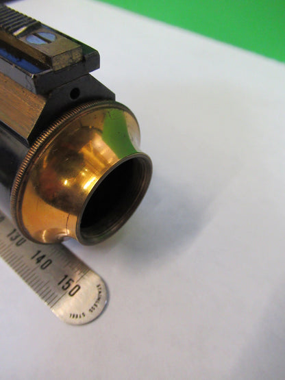 ANTIQUE BAUSCH LOMB TUBUS BRASS MICROSCOPE PART AS PICTURED S1-B-03