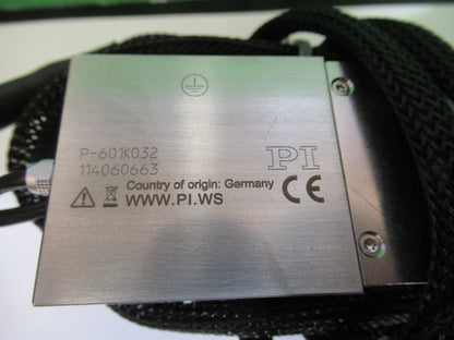PI PHYSIK INSTRUMENTE P-601K032 OBJECTIVE PIEZO CONFOCAL OPTICS  NEW 80-B-33