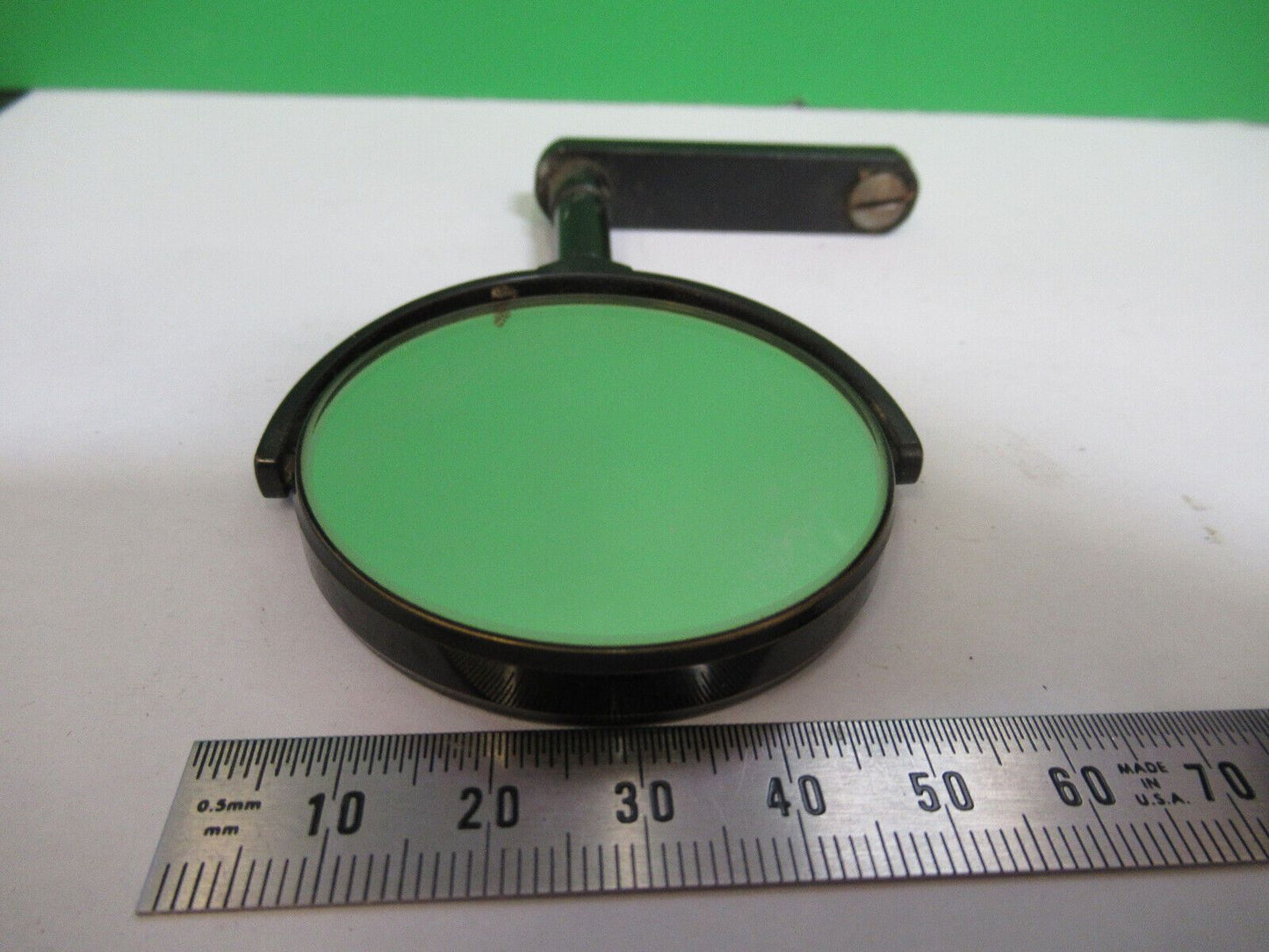 ANTIQUE SEIBERT GERMANY MIRROR ILLUMINATOR  MICROSCOPE PART AS PICTURED Z9-A-179