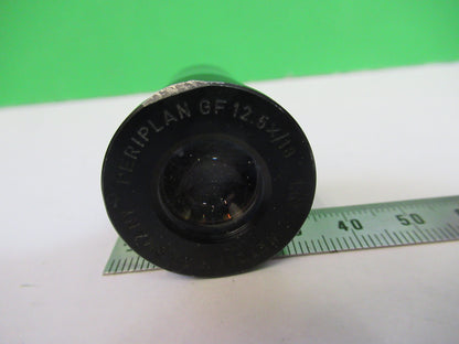 MICROSCOPE PART EYEPIECE LEITZ WETZLAR GF OPTICS 12.5X/10 AS PICTURED &P4-B-81