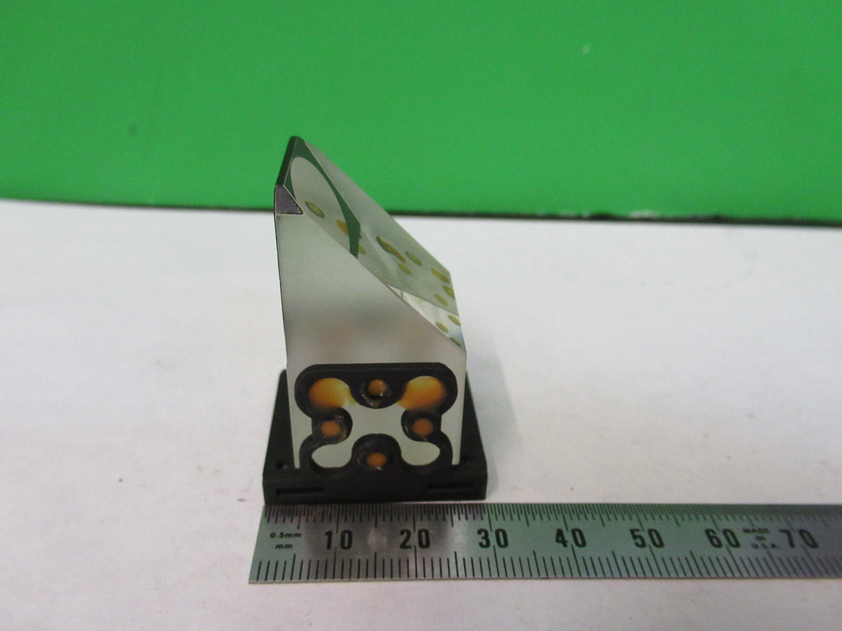LEITZ WETZLAR GERMANY MOUNTED GLASS PRISM MICROSCOPE PART AS PICTURED X2-A-48