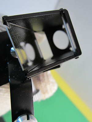 MICROSCOPE PART RARE REICHERT AUSTRIA PHASE ACCESSORY ?? AS IS  OPTICS BIN#A7-14