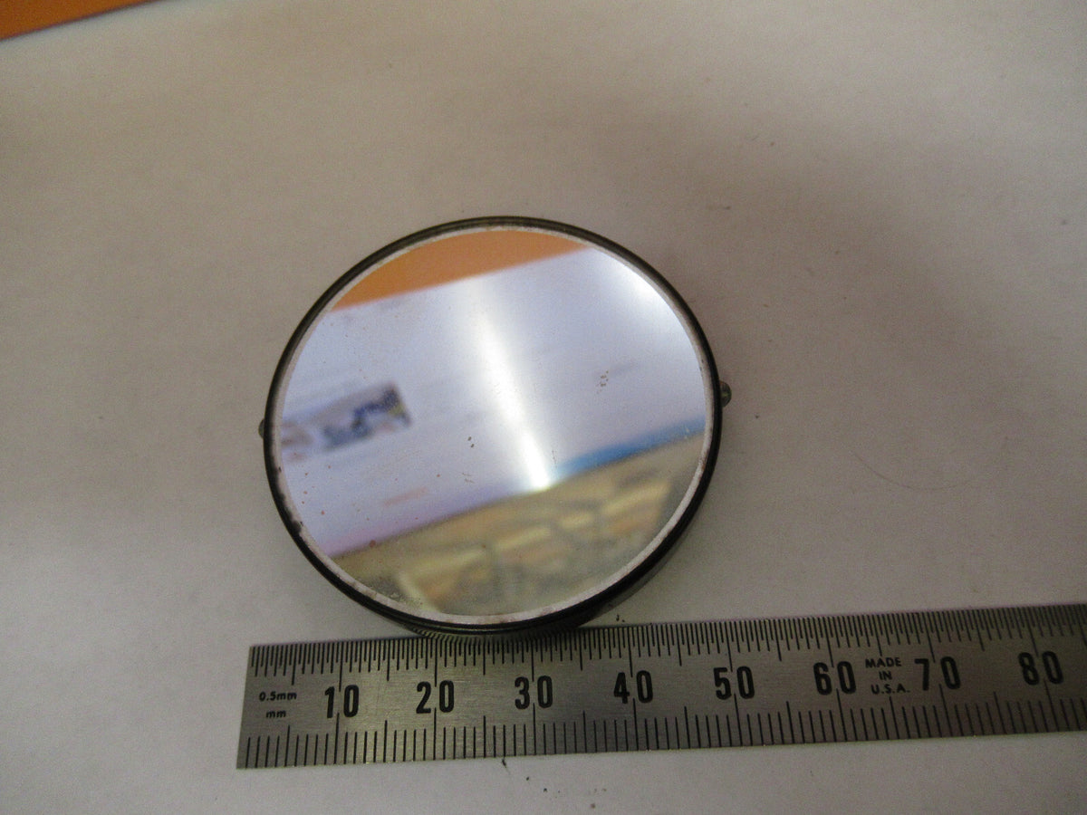 GENERIC MIRROR OPTICS MICROSCOPE PART AS PICTURED 72-C-10