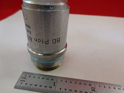 MIKROSKOP TEIL NIKON OBJEKTIV BD PLAN 40X OPTIK WIE IST BIN#M3-B-34