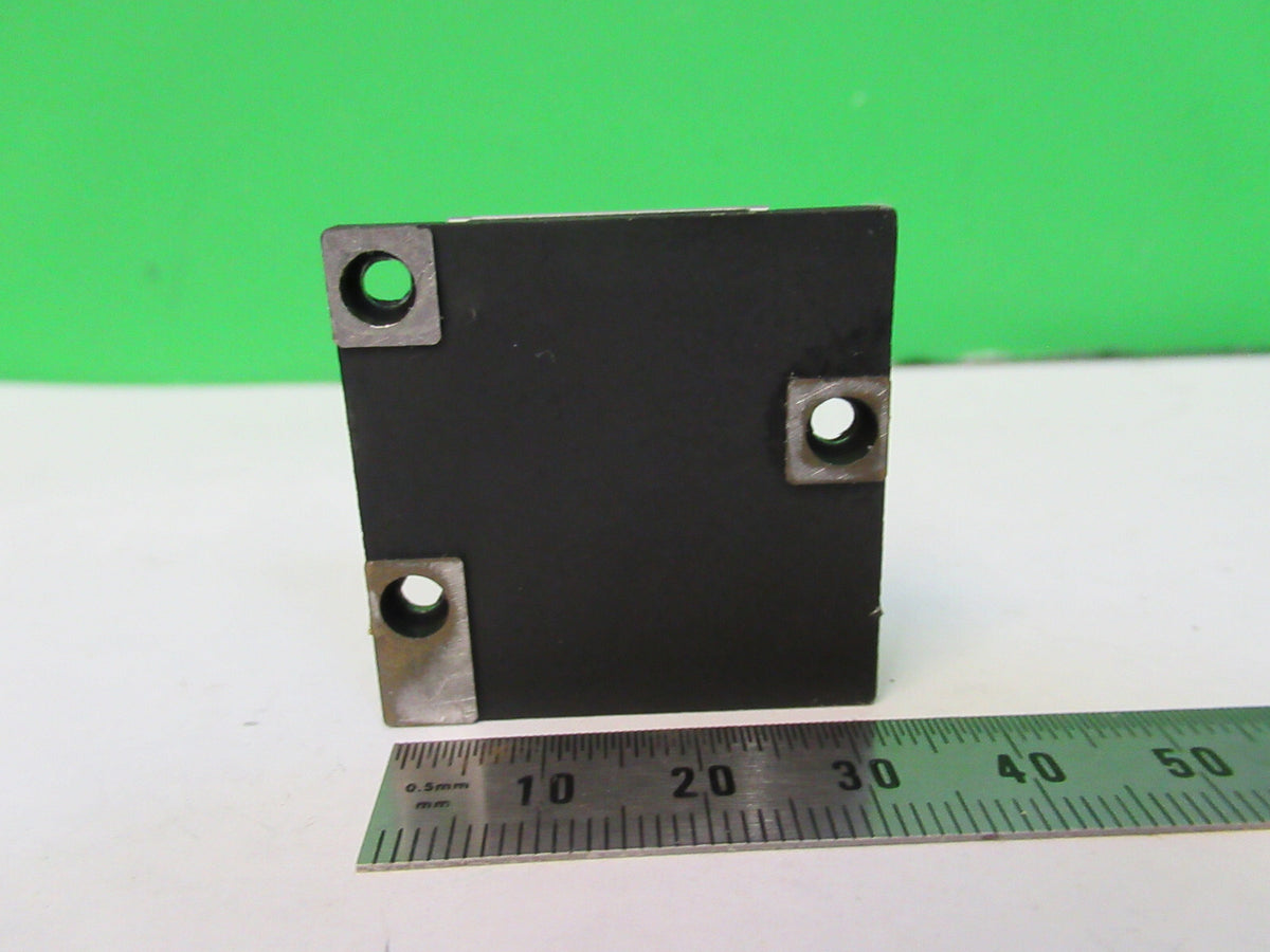 LEITZ WETZLAR GERMANY MOUNTED GLASS PRISM MICROSCOPE PART AS PICTURED X2-A-49