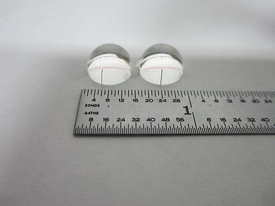 Lot 2 Ea Optical PlanO Convex Lenses Laser Optics