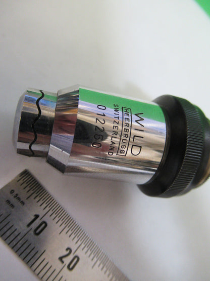 Microscope Wild Swiss Objective 40X Ph Phase Lens Optics
