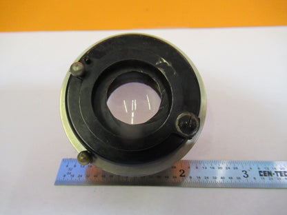 ANTIQUE ERNST LEITZ GERMANY OPTIK CONDENSER MICROSCOPE PART AS PICTURED 8M-A-78B