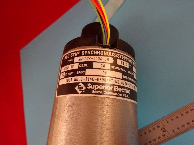 SLO-SYN SUPERIOR ELECTRIC MOTOR STEPPING AS IS #65-A-08