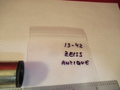 ANTIQUE BRASS CARL ZEISS GERMANY EYEPIECE 7.5X MICROSCOPE PART AS PICTURED 13-42
